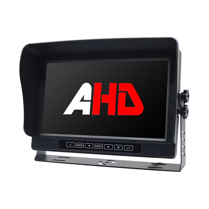 10,1-tolline IP69K veekindel 2CH AHD sisendid puutenuppudega sõidukimonitor