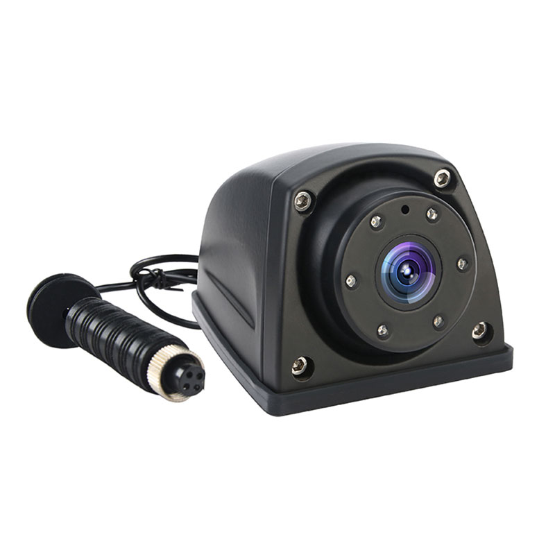 140-kraadise lainurga ja IP69K-ga 1080P AHD külgvaatekaamera veoautodele