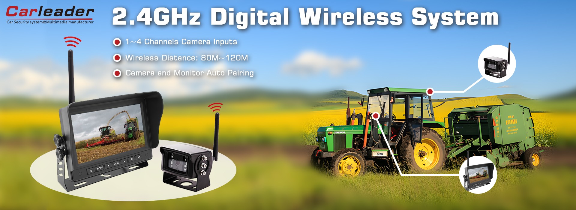 2,4 GHz digitaalne traadita süsteem