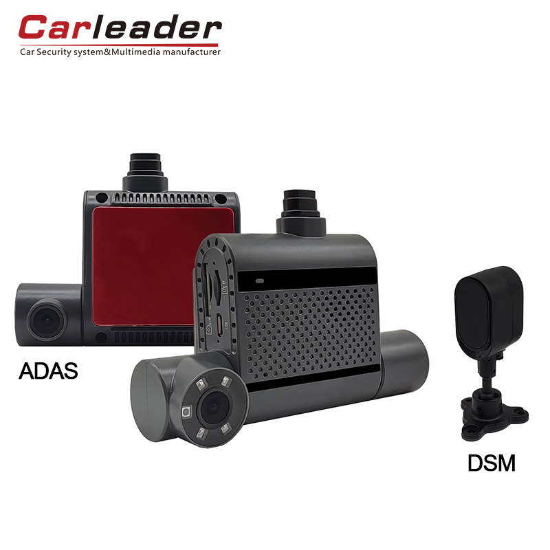 Carleader 3CH HD DVR salvestamine AI Dash kaamera laevastiku haldamiseks