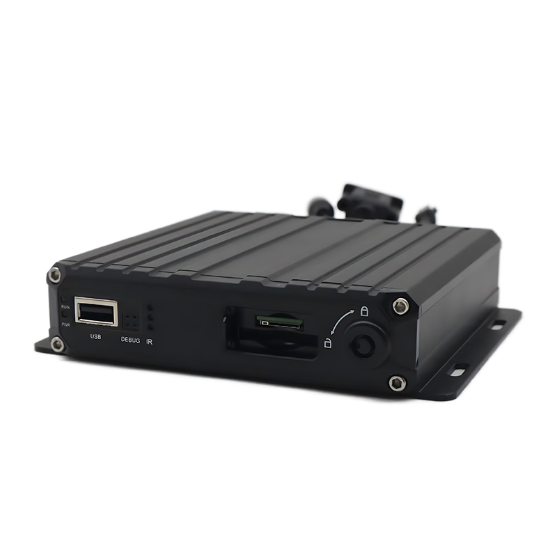 4CH AHD SD AI mobiilne DVR koos 4G GPS WiFi-ga, ADAS DSM BSD tarbesõidukitele
