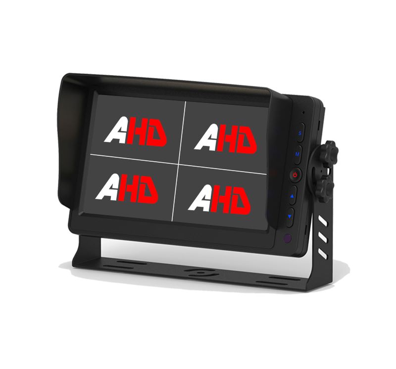7-tolline auto HD nelja jagatud ekraan