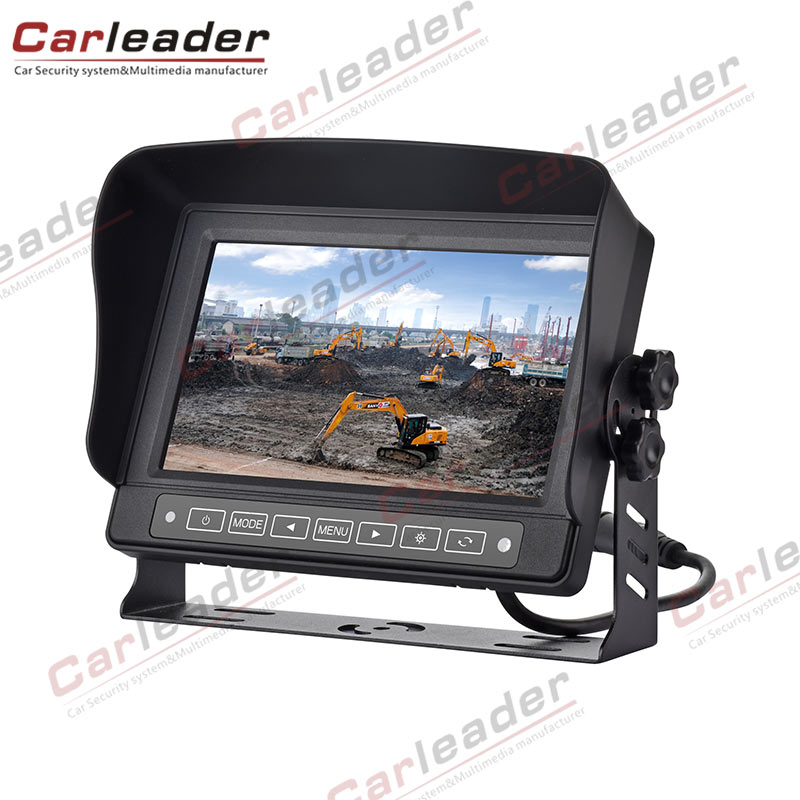 7'' waterproof car monitor with touch button